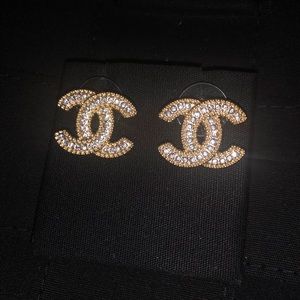 CHANEL Jewelry - Chanel Crystal Earrings CHANEL Jewelry - Chanel Crystal Earrings